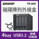 【QNAP 威聯通】搭希捷 4TB x2 ★ TR-004 4Bay RAID 磁碟陣列外接盒