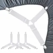 Bed Sheet Holder Straps Fitted Sheet Keepers Bedsheet Holders Fasteners - Elasti