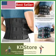 Back Brace for Lower Back Pain - Breathable Support Belt for Men/Women