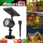 Waterproof Outdoor Christmas Lights Laser Solar Power Star Light Projector AT