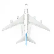 A380 China Southern Composite Airlines Aircraft Aviation Plane Model + Stand g