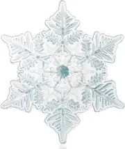 Snowboard Stomp Pad, 3D Clear Snowflake Snowboarding Stomp Pads, PVC Material, 5
