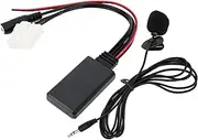 Microphone Adapter Auxiliary Audio Wire Bluetooth 5.0 150cm Length Replacement for Mazda 2/3/ 5/6