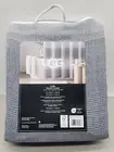 UGG Lyle Shower Curtain Navy Multicolor Stripe Polyester Spandex 72 In × 72 In