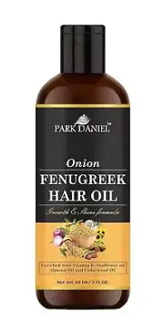 Onion Fenugreek Oil for Hair Growth Dandruff Psoriasis Fade Dark Spots Blemish