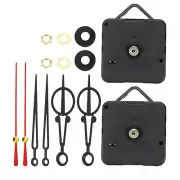 2Set Quartz Clock Movement Mechanism 1/2" Shaft for 2-3mm Clocks Dial Thick