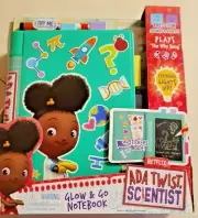 SCIENTST ADA TWIST GLOW & GO NOTEBOOK LIGHTS AND SOUNDS MUSIC! NEW!