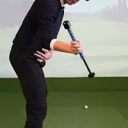 Golf Swing Trainer with Sound Indoor Outdoor Golf Swing Training Aid for