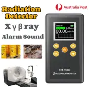 Nuclear Radiation Detector Geiger Counter Gamma Beta β Y X-Ray Tester Alarm AU