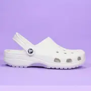 Crocs Unisex Adult Classic Clog, Crocs Shoes Classic Clogs Slippers Garden Breathable Shoes Men Women Adult White