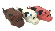 Multipet Moo Mates Cow Milk Carton Dog Toy Toss Fetch Play Grunts Assorted 1 Pc*
