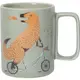 台灣現貨 加拿大《DANICA》陶製馬克杯(單車動物414ml) | 水杯 茶杯 咖啡杯