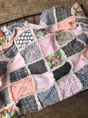 New Ragtime Quilt~Springtime In Pink