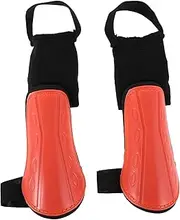 Kisangel 2Pcs Football Shin Guards Protective Gear with Ankle Calf Support Youth Shin Pads for Soccer Injury Prevention Durable Easy to Clean Design
