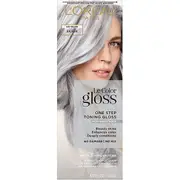 Loreal Paris L'oreal Paris Le Color Gloss One Step In-shower Toning Gloss, Silver, 4 Fl Oz