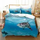 Frog Animal Cartoon Doona/Quilt/Duvet Cover Single/Double/Quilt/King Bedding Set