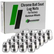 Chrome Lug Nuts for 2011-2016 Honda CR-Z with Factory Wheels (for: Honda)