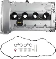 Aluminum Valve Cover W/Gasket & Cap Compatible with Mini Cooper JCW R55 R56 R59 2007-2012