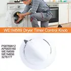 WE1M654 Dryer Timer Control Knob White for GE WE01X20374 PS8769912 AP5805160 NEW