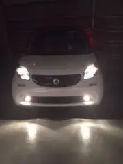 White LED Halo Fog Lamps Driving Light Kit for 2016-2020 Smart Fortwo (for: Smart)