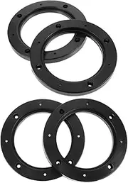 HAPINARY 4pcs Speaker Spacer Rings for Car Audio Installation Fit Gasket for Enhanced Sound Quality in Cars Boats Trucks Easy Installation for Upgraded Audio Experience