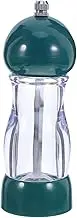 Zerodeko Pepper and Salt Grinder Refillable Adjustable Coarseness Grinder with Ceramic Mechanism for Home Cooking and BBQ Parties and Ceramic Construction