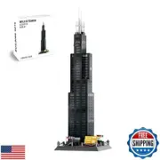 LQPFBSM Willis Tower Chicago Architecture Model Building Block Sets,World Fam