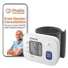 Omron HEM 6161 Automatic Blood Pressure Monitor with Phable App - Free Shipping