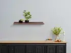 4Pk KG Jacobean 23in Edge Engineered Wood Floating Shelves