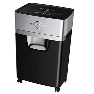 16-Sheet Heavy Duty Paper Shredder for Office, 60-Minute Running Time Cross