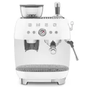 Smeg Espresso Coffee Machine - White. EGF03WHAU