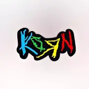 Korn Patch — Iron On Badge Embroidered Motif — Band Music Nu Metal