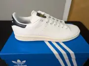NEW IN BOX MEN'S ADIDAS STAN SMITH GOLF SHOES, COLOR: WHITE, SIZE: 9.5
