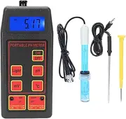 Water Quality Tester, 3 in 1 PH ORP Temperature Meter Detector High Accuracy Water Ph Tester Error Prevention System Automatic Calibration Small and Portable Nutrient Meter for Breeding, Laboratory