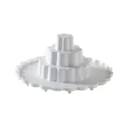 50008 Tiered Cake Pop Display Stand, Holds 37 pieces, White