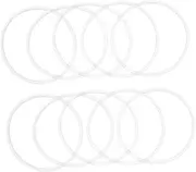 ERINGOGO 10Pcs Seal Gasket Assortment for Water Purifier Replacement Sealing Washers Fits Inner for Membrane Filter Systems