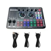 Universal F999 Live Sound Card For Win/Mac OS/Android/IOS Wide compatibility