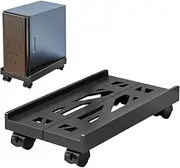 Computer Tower Stand - Lightweight System Towen, Adjustable Mobile Computer CPU Holder,Telescopic Desktop Stand, Computer Tower Cart with Rolling Caster Wheels for Home Bedroom PC Printer
