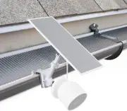 2-in-1 Gutter Mount for Google Nest Cam (Battery) and Compatible Solar Panel (Wh