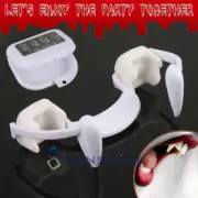 Retractable Halloween Cosplay Dentures Vampire Teeth Fangs Costume Party Props