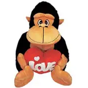 11" Gorilla Plush Black Tan Valentine Mother Birthday Anniversary NEW 971