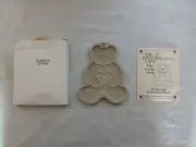 Pampered Chef Teddy Bear Cookie Mold New in Box with Instructions