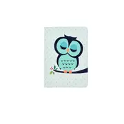 Owl Pattern Protective Pu Leather Case With Sleep / Wake-Up Function and Card Slot For Ipad 4 / Ipad 2