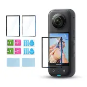 2 Set Tempered Glass Film HD Protector Film For Insta360 X3