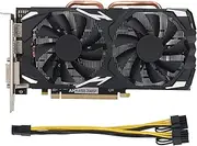 RX580 8GB DDR5 256bit Graphics Card for Gaming PC, DP HDMI DVI Output, Windows 10 11 and Linux Compatible