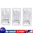 Vacuum Seal with Hanger Clothes Compression Storage Bag Reusable Empty Pump Bags