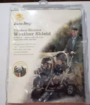 J Is For Jeep Tandem Stroller Weather Shield