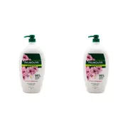 2x Palmolive Naturals 2L Vegan Body Wash Bath Soap w/ Vitamin E Cherry Blossom