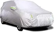 Full Car Covers Sedan Covers with Reflective Strip Sunscreen Protection Dustproof Waterproof UV Scratch-Resistant Universal XL Protector for Automobiles