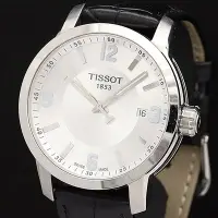 在飛比找Yahoo!奇摩拍賣優惠-【精品廉售/手錶】Tissot天梭錶 石英男士錶*藍寶石鏡面